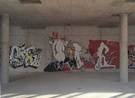 Graffiti: �Meine Familie betr�gt bei Uno�