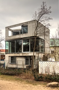 Rohbau einer kleinen Villa in Charlottenburg in 2022