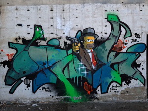 Simpson-Graffiti