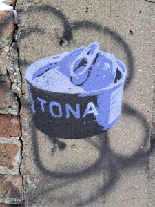 Graffiti Konservendose Tona
