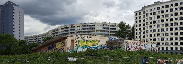 Schwimmbadruine: Schwimmhalle Holzmarktstr.